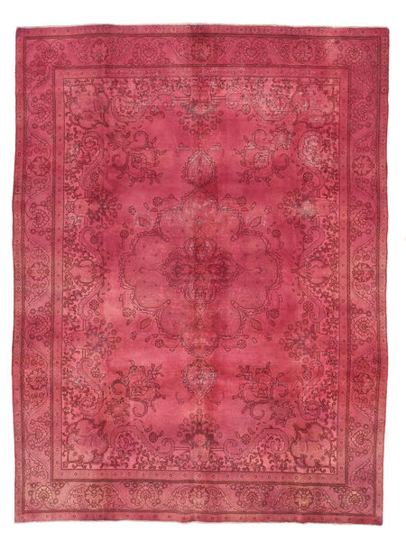  Colored Vintage Covor 295X390 Vintage Persan Lână Dark Red/Roşu Mare