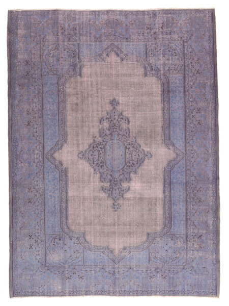 Tappeto Persiano Colored Vintage 283X383 Porpora Scuro/Rosso Grandi (Lana, Persia/Iran)