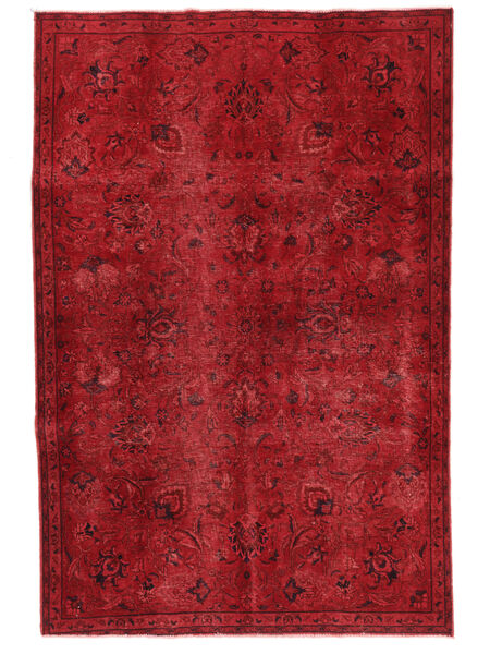 Tappeto Colored Vintage 192X283 Rosso Scuro/Nero (Lana, Persia/Iran)