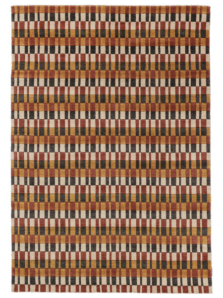  Wool Rug 140X200 Denver Rust Red Small