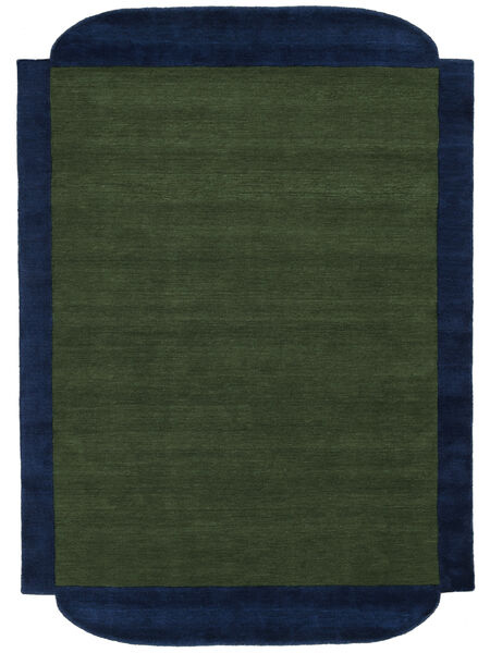  140X200 Glasgow Green/Navy Blue Small Rug