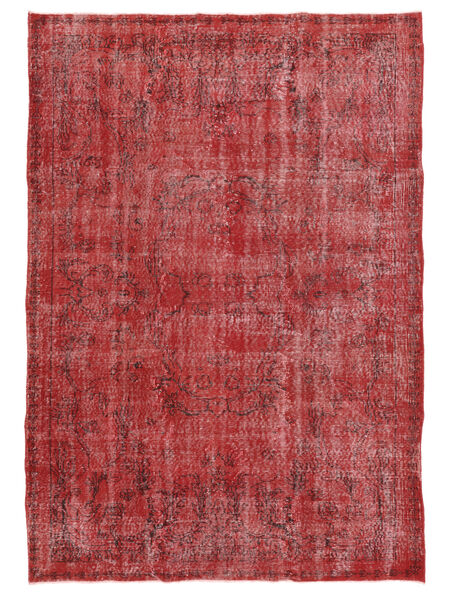 Tappeto Colored Vintage 185X254 Rosso Scuro/Rosso (Lana, Turchia)