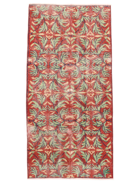 Tappeto Colored Vintage 95X190 Rosso Scuro/Rosso (Lana, Turchia)