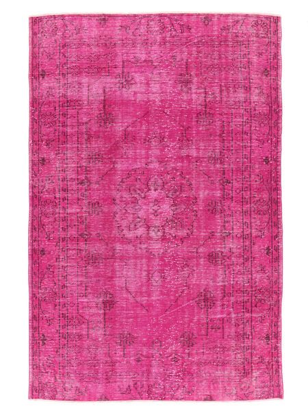 Tappeto Colored Vintage 166X255 Rosa Scuro/Rosa (Lana, Turchia)