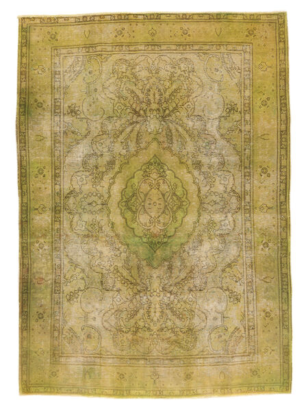 Dywan Colored Vintage 210X294 Brunatny/Pomarańczowy (Wełna, Persja/Iran)