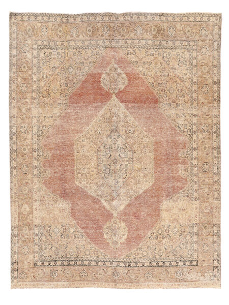 Stonewash Vintage Rug 254X334 Brown/Orange Large Wool, Persia/Iran