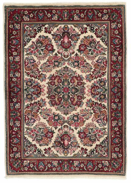  Persian Sarouk Rug 108X150 Black/Dark Red