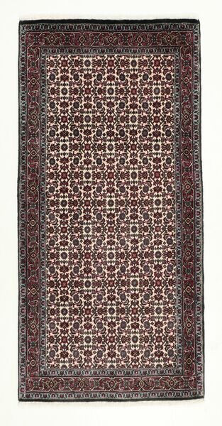  67X138 Medallion Small Bidjar With Silk Rug Wool