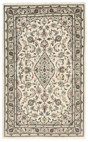 97X153 Alfombra Oriental Keshan Beige/Marrón (Lana, Persia/Irán)