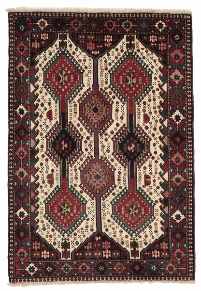  100X150 Medallion Small Yalameh Rug Wool