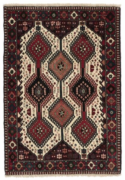  105X150 Medallion Small Yalameh Rug Wool