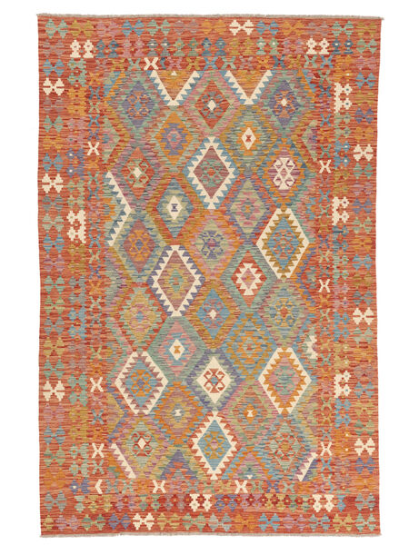  196X300 Kilim Afghan Old Style Alfombra Lana, Carpetvista