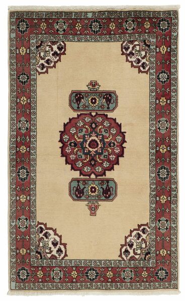  Persian Ardebil Rug 94X155 Orange/Black