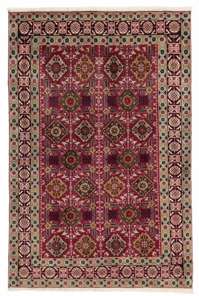 101X150 Tapete Oriental Tabriz Vermelho Escuro/Preto (Lã, Pérsia/Irão)