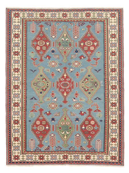  152X197 Pequeno Kilim Suzani Tapete Lã, Carpetvista