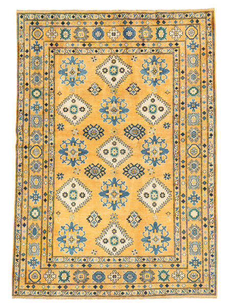  Kazak Fine Vloerkleed 173X246 Wol Oranje/Bruin Carpetvista