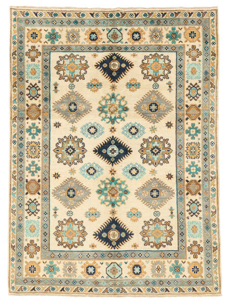  Kazak Fine 147X201 Gyapjúszőnyeg Narancssárga/Zöld Kicsi Carpetvista