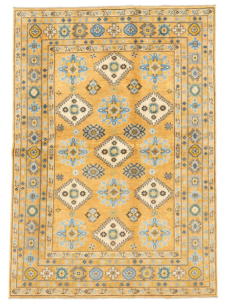  171X243 Kazak Fine Tæppe Orange/Brun Afghanistan Carpetvista