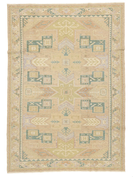  Kelim Suzani Vloerkleed 180X256 Wol Oranje/Beige Carpetvista