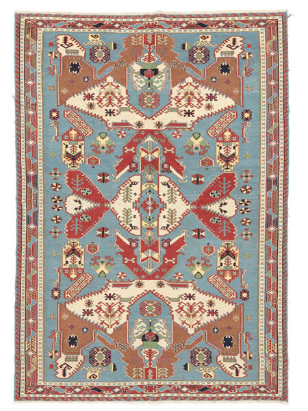  165X240 Kelim Suzani Teppich Dunkelrot/Grün Afghanistan Carpetvista