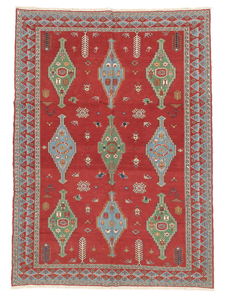  166X236 Kelim Suzani Teppich Wolle, Carpetvista