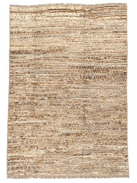  Berber Style Rug 194X280 Orange/Brown Carpetvista