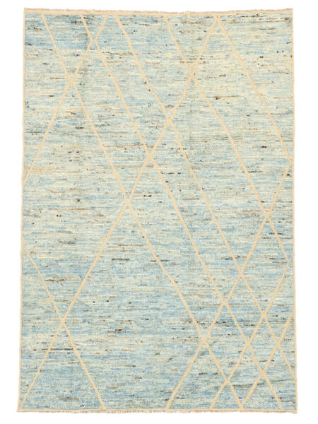  Berber Style Covor 200X293 Verde/Portocaliu Carpetvista