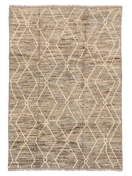  Berber Style Rug 200X288 Brown/Orange Carpetvista