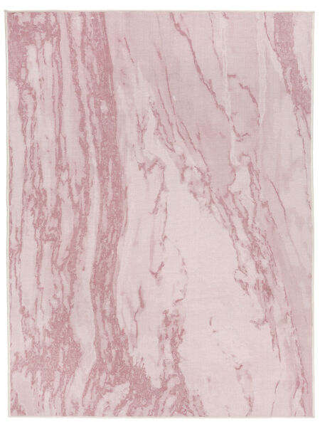  200X300 Washable Marble Stone Rug - Pink Cotton