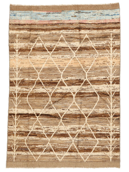  172X238 Berber Style Tappeto Lana, Carpetvista