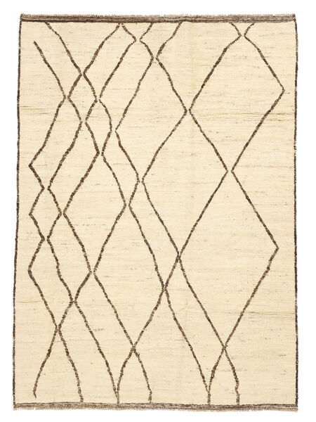 176X242 Tappeto Berber Style Moderno Arancione/Beige (Lana, Afghanistan) Carpetvista