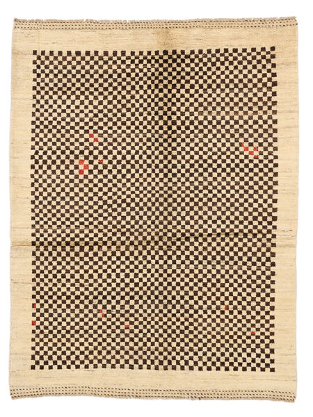  Berber Style Covor 158X195 Lână Bej/Negru Mic Carpetvista