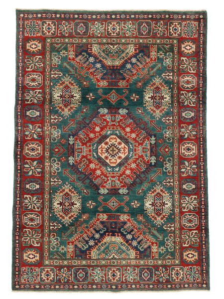  Kazak Fine Rug 116X172 Wool Dark Red/Black Small Carpetvista