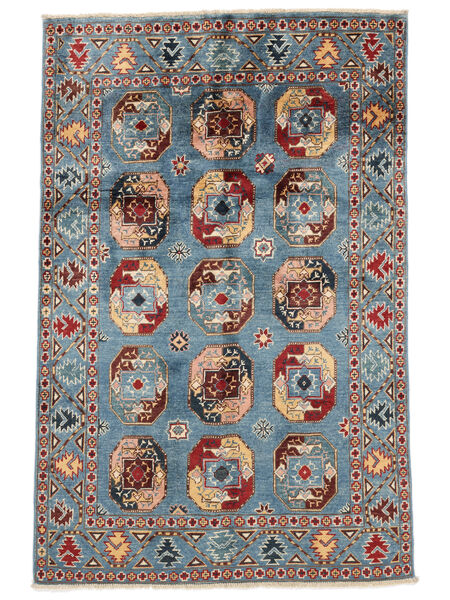  117X180 Medallion Small Kazak Fine Rug Wool, Carpetvista