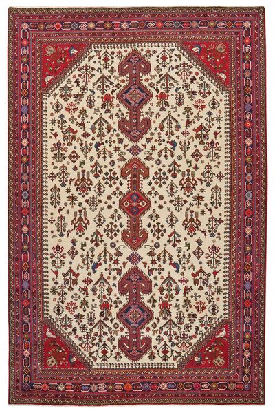  Oriental Abadeh Rug 204X312 Wool, Persia/Iran