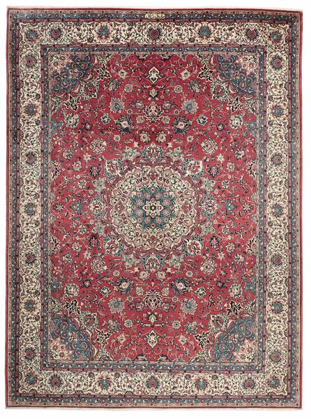 Tappeto Orientale Sarouk 300X400 Rosso Scuro/Marrone Grandi (Lana, Persia/Iran)