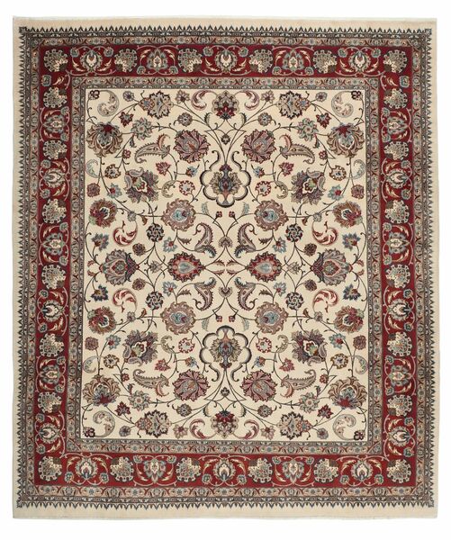  Persian Kashmar Rug 300X348 Brown/Beige