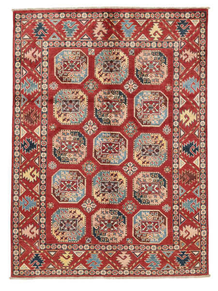  147X200 Medallion Piccolo Kazak Fine Tappeto Lana, Carpetvista