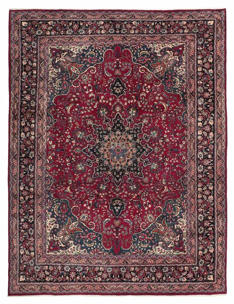  Mashad Rug 293X384 Persian Wool Large