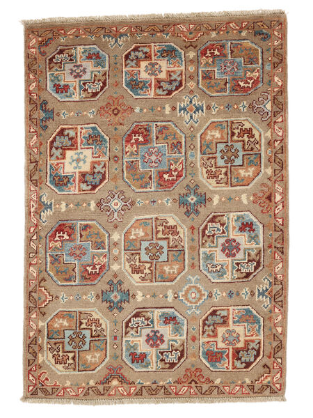  81X118 Medallion Small Kazak Fine Rug Wool, Carpetvista