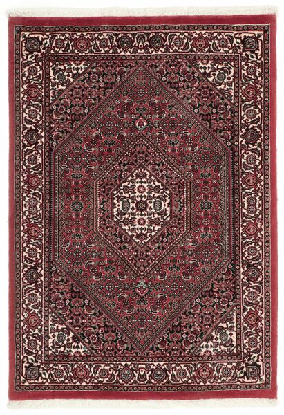  Bidjar With Silk Rug 75X110 Persian Wool Small