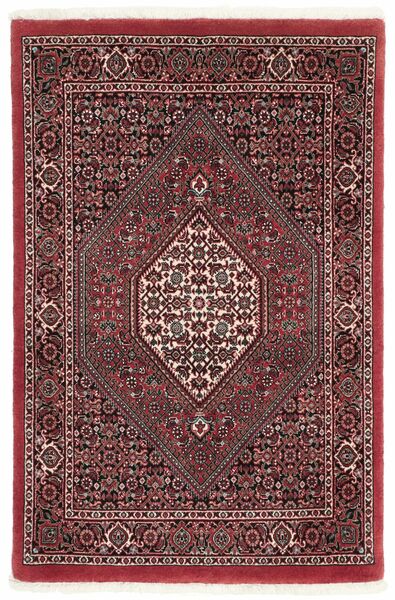  72X110 Bidjar Mit Seide Teppich Persien/Iran