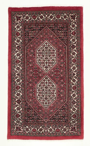 Alfombra Persa Bidjar Con De Seda 75X135 (Lana, Persia/Irán)