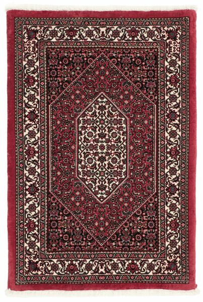 75X110 Bidjar Mit Seide Teppich Orientalischer (Wolle, Persien/Iran)