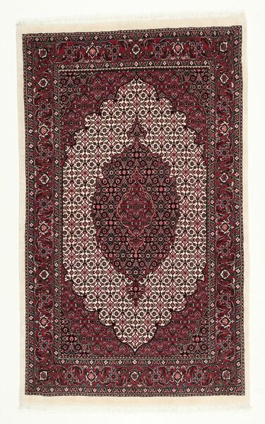 Bidjar Med Silke Tæppe 93X156 Uld, Persien/Iran