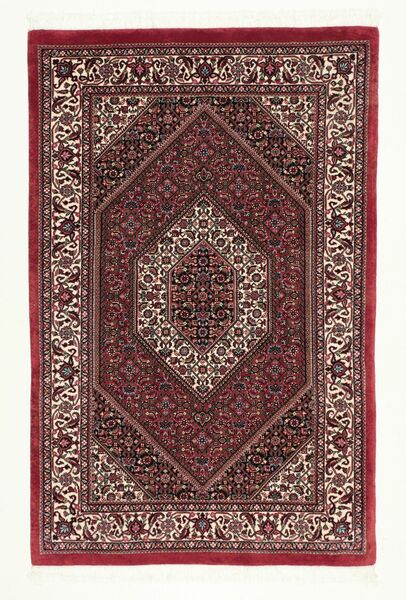  Perzisch Bidjar Met Zijde Vloerkleed 97X147 (Wol, Perzië/Iran)