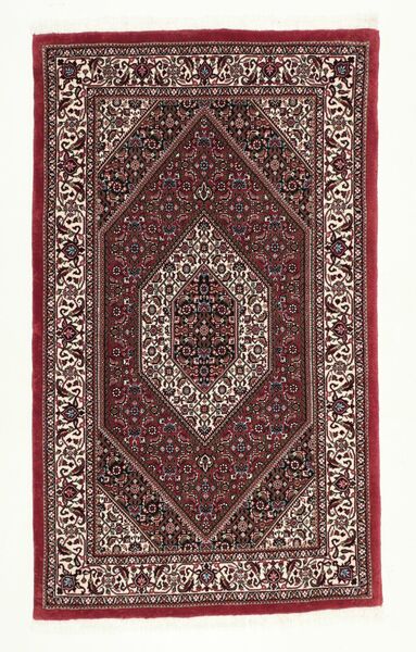 Bidjar With Silk Rug 93X160 Wool, Persia/Iran