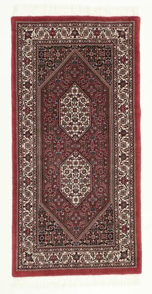 Alfombra Bidjar Con De Seda 70X145 (Lana, Persia/Irán)