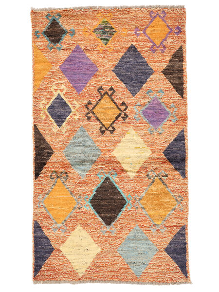  80X144 소 Moroccan Berber - Afghanistan 울, 러그 Carpetvista