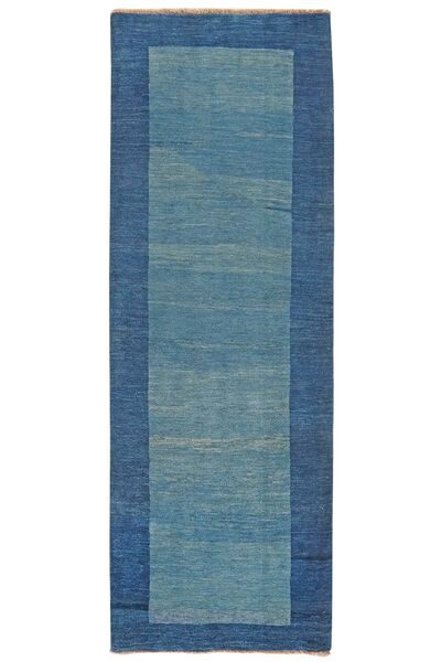  Persian Gabbeh Persia Rug 90X263 Runner
 Dark Blue (Wool, Persia/Iran)